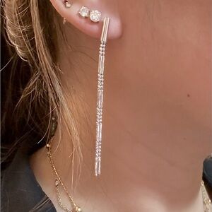 14k dangle earings